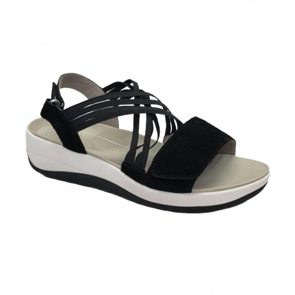 NEW ARA women's napoli sandal in black